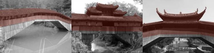 BIM建筑|2019基准杯二等奖 | 用传统木拱桥工艺搭建水岸工艺馆