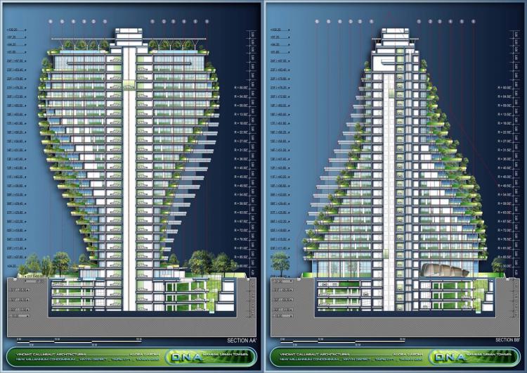 BIM建筑|陶朱隐园，反全球变暖+低碳生态住宅 / Vincent Callebaut Architectures