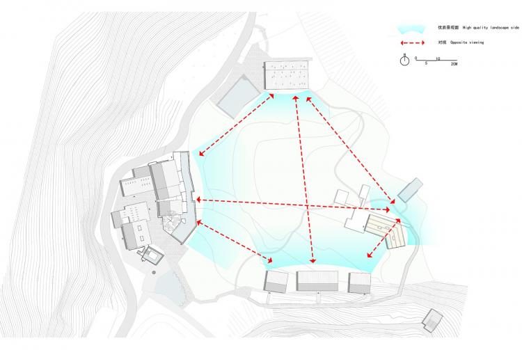 BIM建筑|可居可游，在半山稻田之间：重庆垫江巴谷宿集建筑设计 / 三文建筑