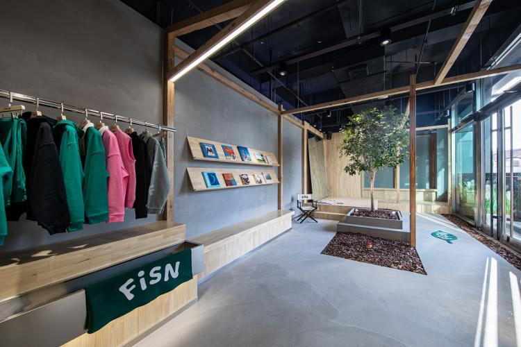 BIM建筑|上海FiSN旗舰店：探索未来零售空间新方向 / Metaphysical by Pure