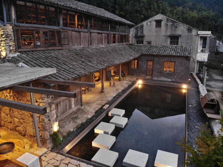 BIM建筑|小岙中通文化驿站：古朴村落中悠然而居 / 众生设计