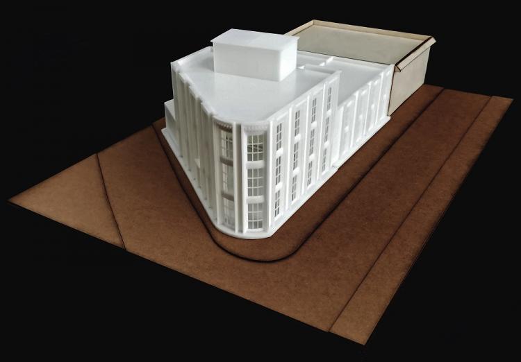 BIM建筑|喀拉卡尔藏族美食文化中心，香格里拉 / 平介设计