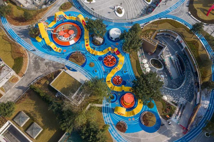 BIM建筑|金马仙踪，一种新型公共空间“城市玩具” / 佰筑设计