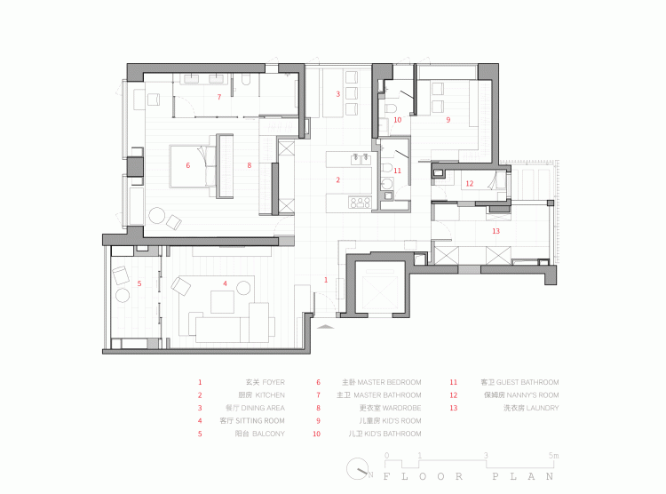 BIM建筑|城市度假屋——一个让身心安宁的家 / LUKSTUDIO芝作室