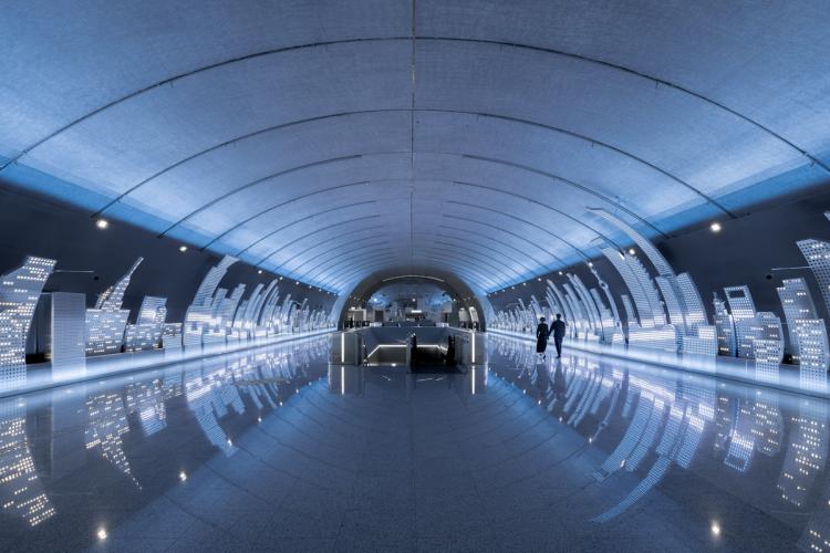 BIM建筑|全上海最漂亮的地铁站，你打卡了吗 / Wutopia Lab