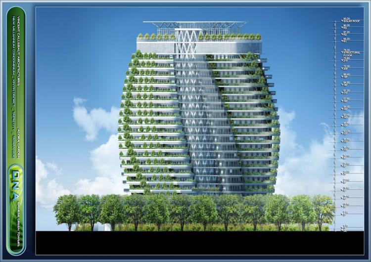 BIM建筑|陶朱隐园，反全球变暖+低碳生态住宅 / Vincent Callebaut Architectures