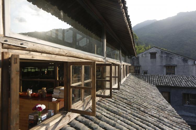 BIM建筑|小岙中通文化驿站：古朴村落中悠然而居 / 众生设计