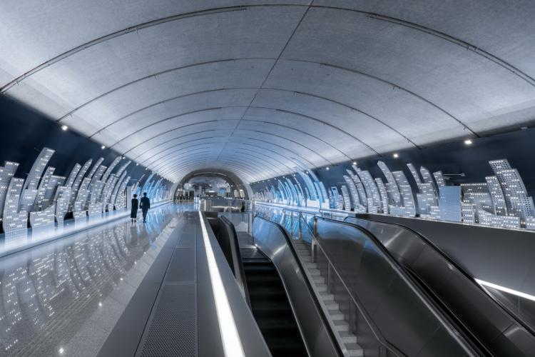 BIM建筑|全上海最漂亮的地铁站，你打卡了吗 / Wutopia Lab