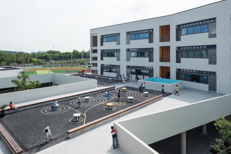 BIM建筑|同济大学附属实验小学 / 刘宇扬建筑事务所