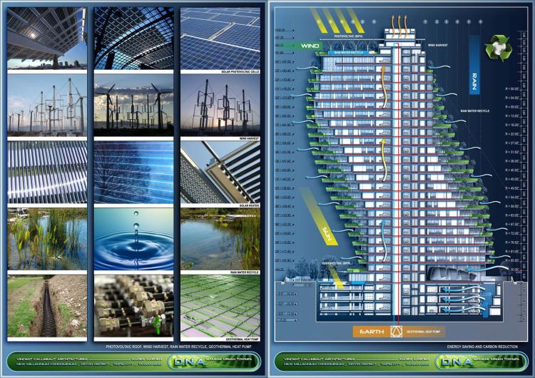 BIM建筑|陶朱隐园，反全球变暖+低碳生态住宅 / Vincent Callebaut Architectures