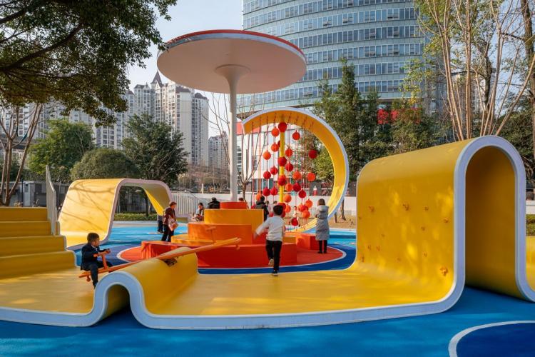 BIM建筑|金马仙踪，一种新型公共空间“城市玩具” / 佰筑设计