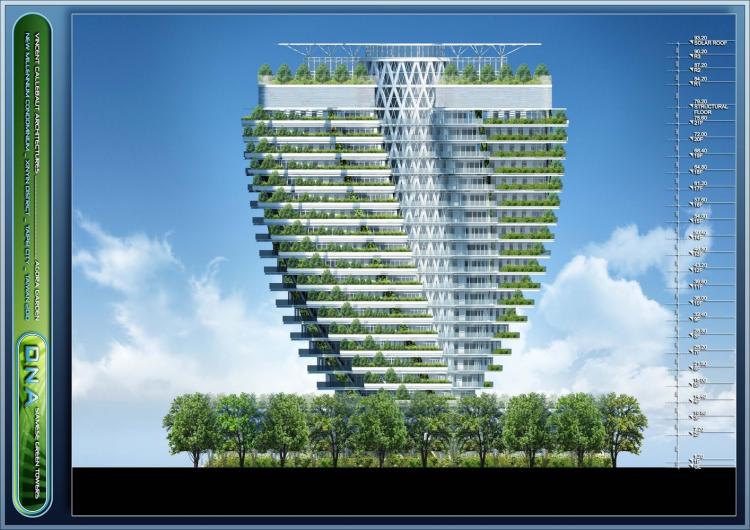 BIM建筑|陶朱隐园，反全球变暖+低碳生态住宅 / Vincent Callebaut Architectures