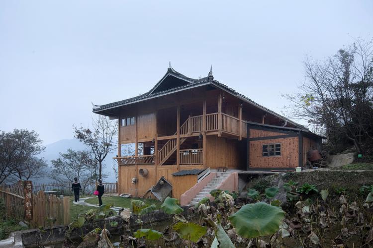 BIM建筑|生长与对话：贵州龙塘精准扶贫设计实践 / gad · line+ studio