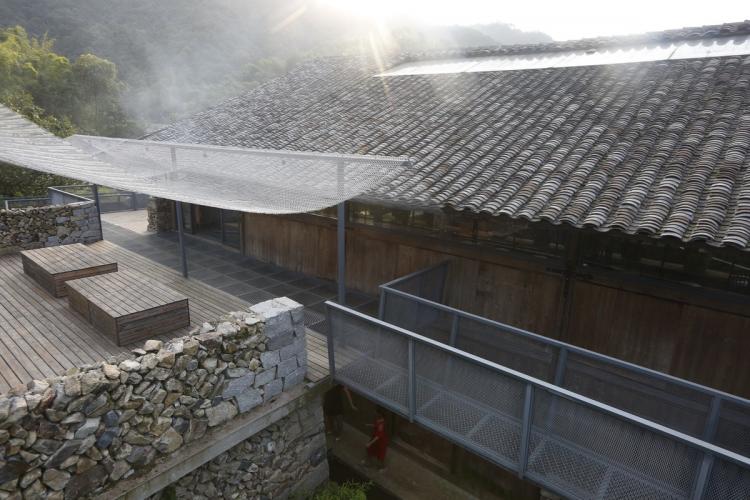 BIM建筑|小岙中通文化驿站：古朴村落中悠然而居 / 众生设计