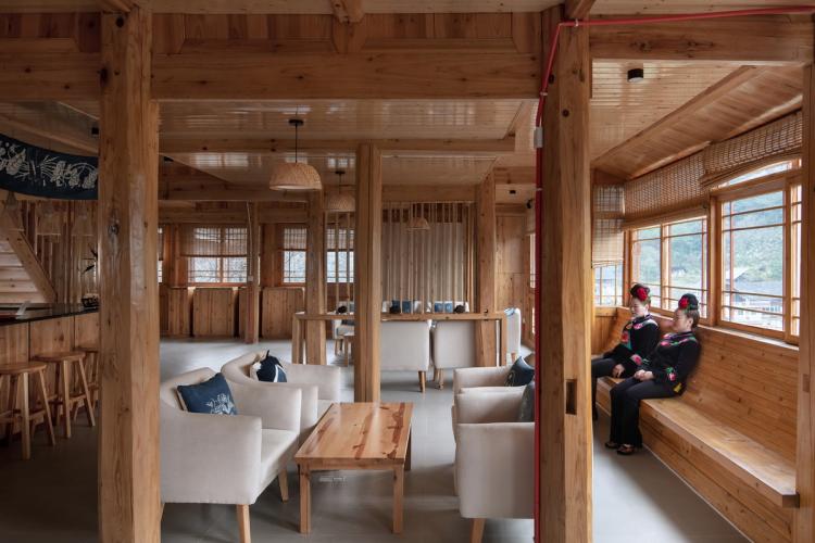 BIM建筑|生长与对话：贵州龙塘精准扶贫设计实践 / gad · line+ studio