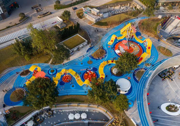 BIM建筑|金马仙踪，一种新型公共空间“城市玩具” / 佰筑设计
