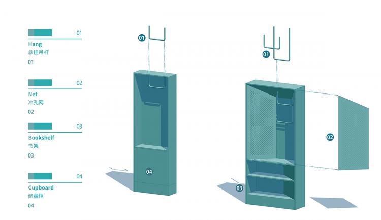 BIM建筑|更多坐下来空间的家，宁波 / 0.5m Studio