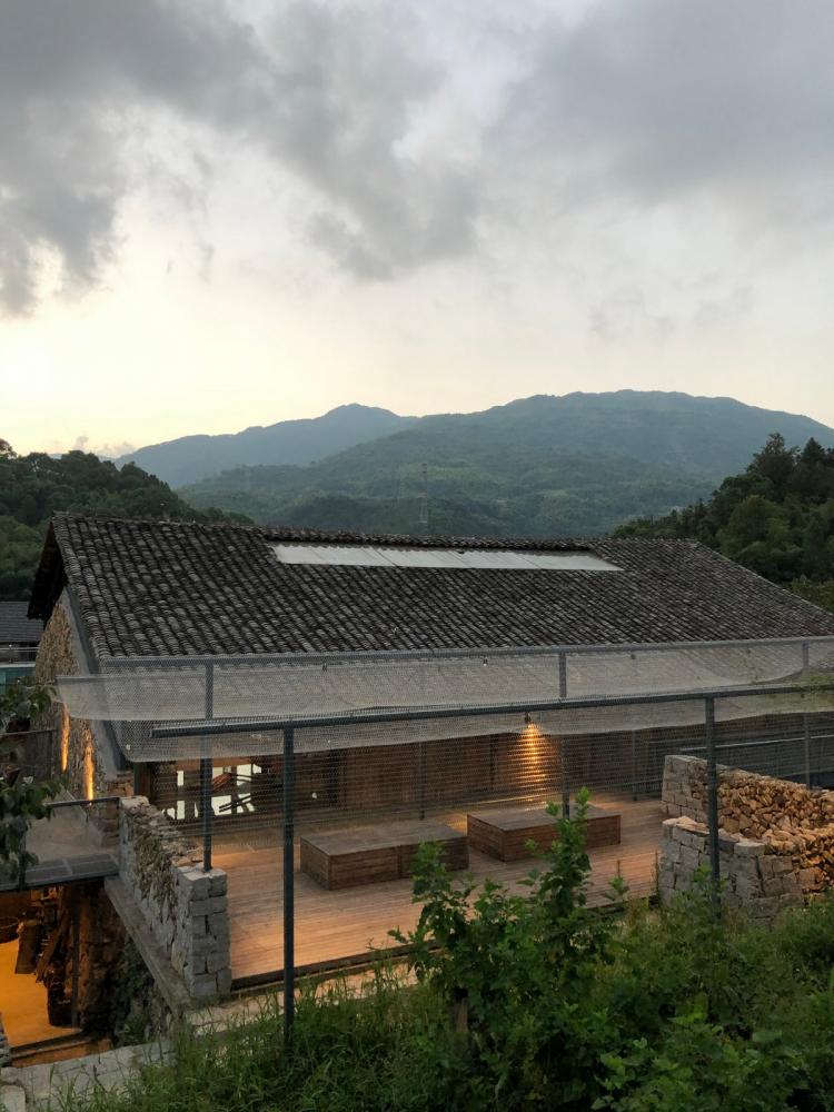 BIM建筑|小岙中通文化驿站：古朴村落中悠然而居 / 众生设计