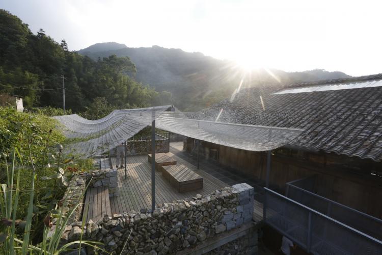 BIM建筑|小岙中通文化驿站：古朴村落中悠然而居 / 众生设计