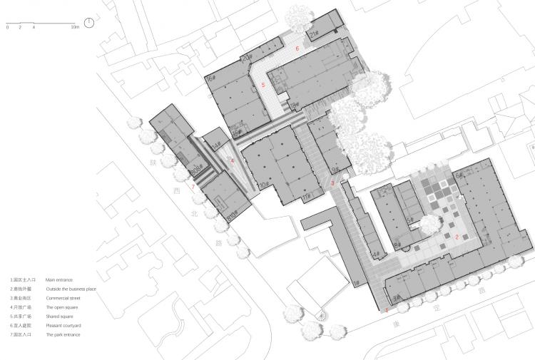 BIM建筑|陕康里：老上海风情创意街区 / COLORFULL 昱景设计