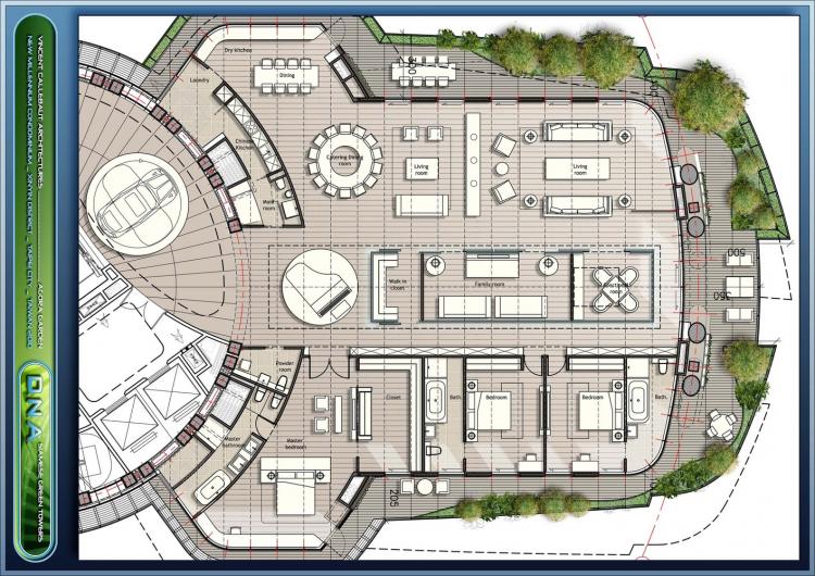 BIM建筑|陶朱隐园，反全球变暖+低碳生态住宅 / Vincent Callebaut Architectures