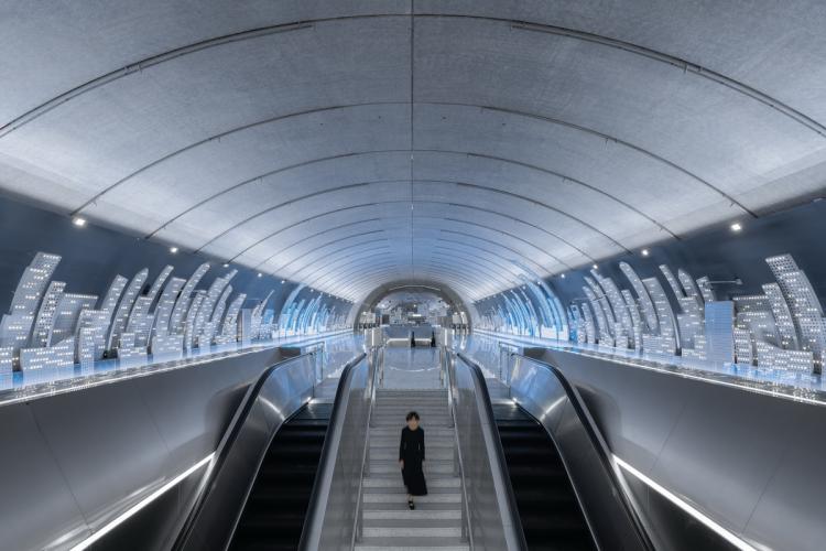 BIM建筑|全上海最漂亮的地铁站，你打卡了吗 / Wutopia Lab