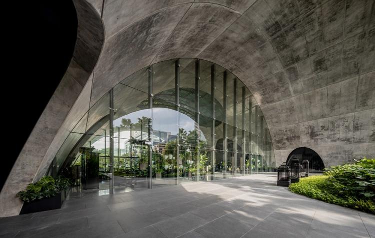 BIM建筑|辛德霍恩凯宾斯基酒店，在城市绿地中“跳舞” / Plan Architect