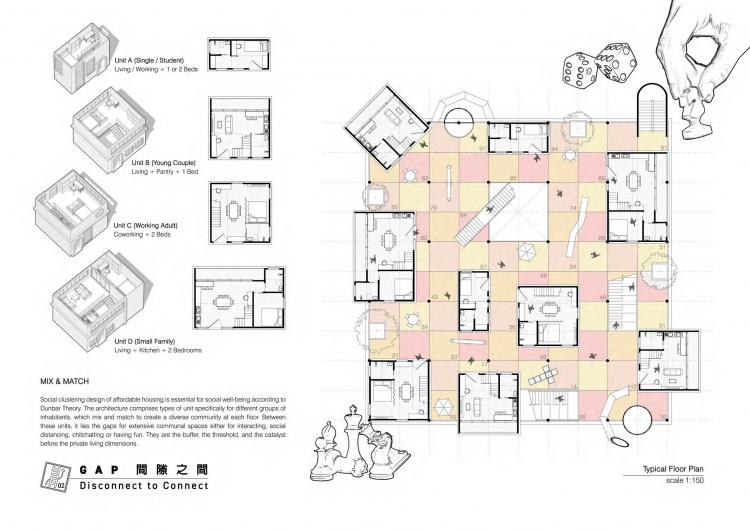 BIM建筑|住宅的未来 - 在大流感来临之前与之后 | 2021纸上住宅建筑国际竞图结果