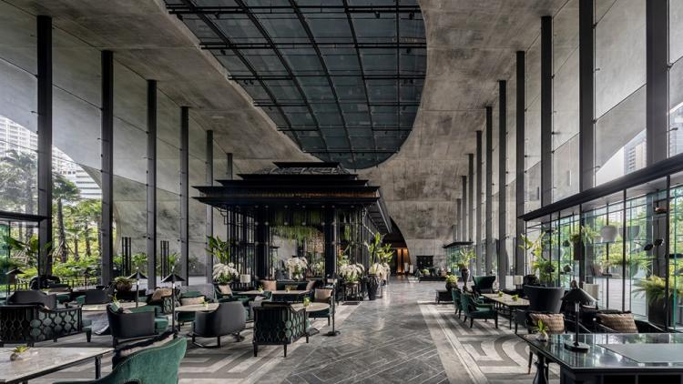 BIM建筑|辛德霍恩凯宾斯基酒店，在城市绿地中“跳舞” / Plan Architect