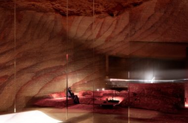 BIM建筑|让·努维尔设计沙漠洞穴酒店-BIM建筑网