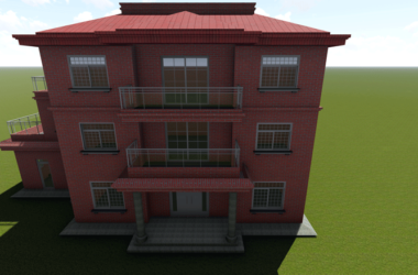 农村新别墅REVIT模型，CAD、Revit、Lumion渲染出图-BIM建筑网