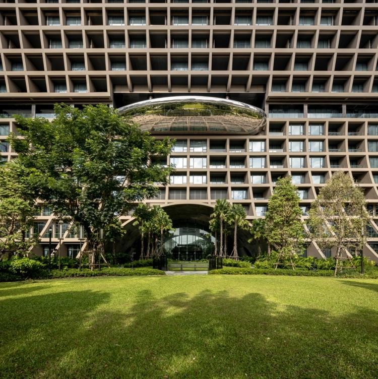 BIM建筑|辛德霍恩凯宾斯基酒店，在城市绿地中“跳舞” / Plan Architect