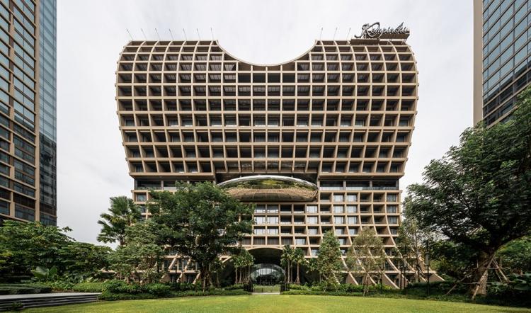 BIM建筑|辛德霍恩凯宾斯基酒店，在城市绿地中“跳舞” / Plan Architect