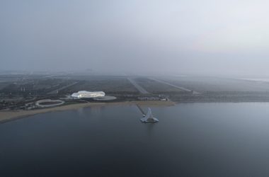 BIM建筑|日清建筑在天津设计“波浪艺术馆”-BIM建筑网