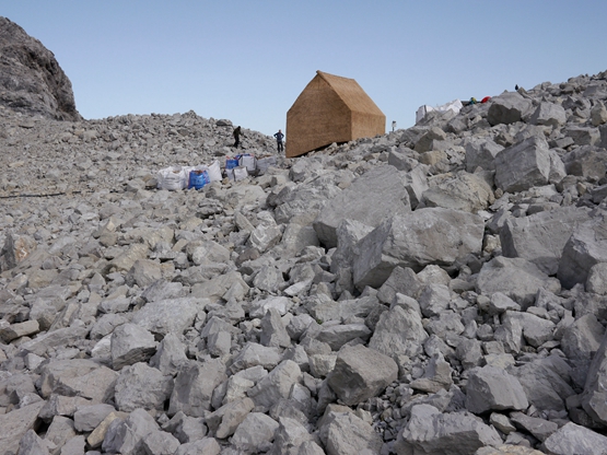 BIM建筑|斯图加特大学建造阿尔卑斯山茅草屋