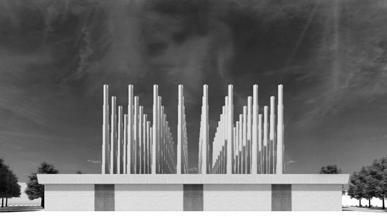 BIM建筑|阿贾耶设计“抽象迷宫”烈士纪念馆