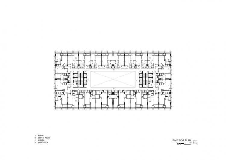 BIM建筑|辛德霍恩凯宾斯基酒店，在城市绿地中“跳舞” / Plan Architect