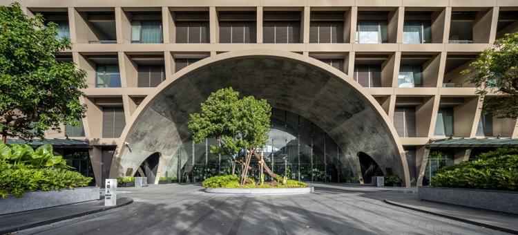 BIM建筑|辛德霍恩凯宾斯基酒店，在城市绿地中“跳舞” / Plan Architect