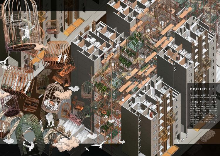 BIM建筑|住宅的未来 - 在大流感来临之前与之后 | 2021纸上住宅建筑国际竞图结果