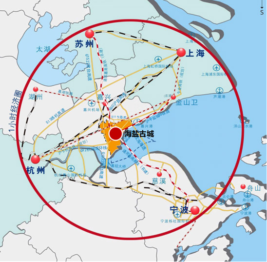BIM建筑|海盐高铁新城城市设计及建筑概念设计方案国际征集公告