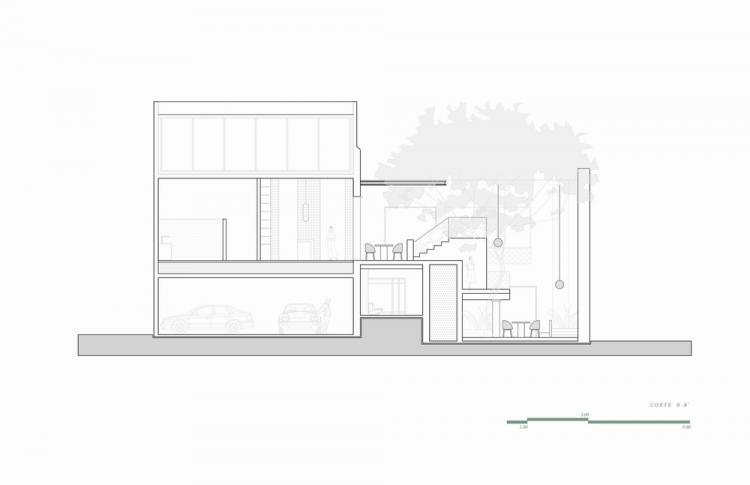 BIM建筑|“三屋合一” 小餐馆/ 墨西哥Taller de Arquitectura y Diseño