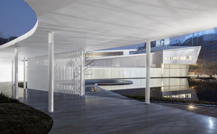 BIM建筑|苏坡艺廊/小隐建筑——廊桥意象，一幅光影的画卷