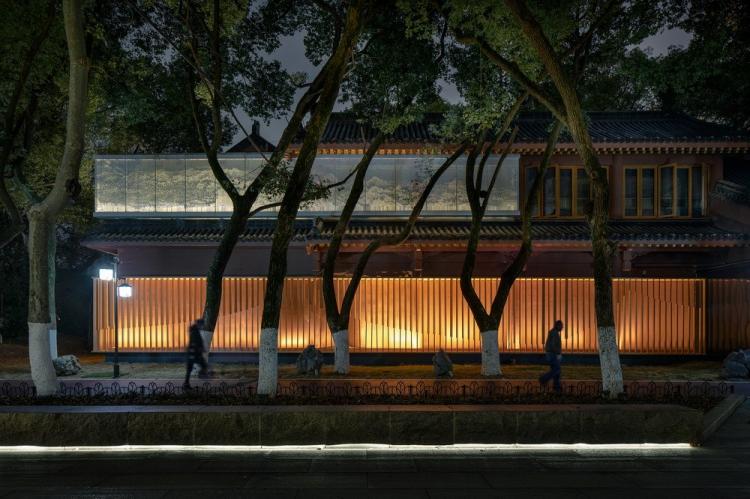 BIM建筑|南昌市八一公园梁书美术馆改造/XAA建筑事务所