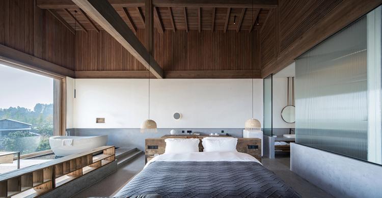 BIM建筑|马儿山村·林语山房民宿酒店，湖南，张家界 / 尌林建筑设计事务所