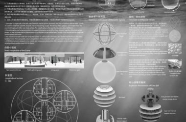 BIM建筑|浙江大学建筑学系三年级作品 ，每张展板都堪比电影海报-BIM建筑网