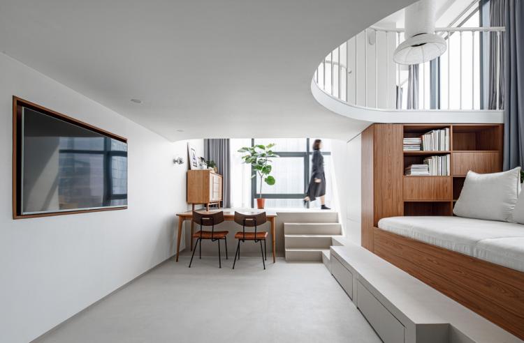 BIM建筑|桥屋Loft商住公寓/戏构建筑设计