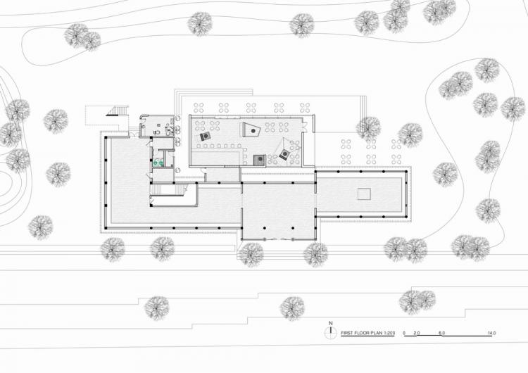 BIM建筑|南昌市八一公园梁书美术馆改造/XAA建筑事务所
