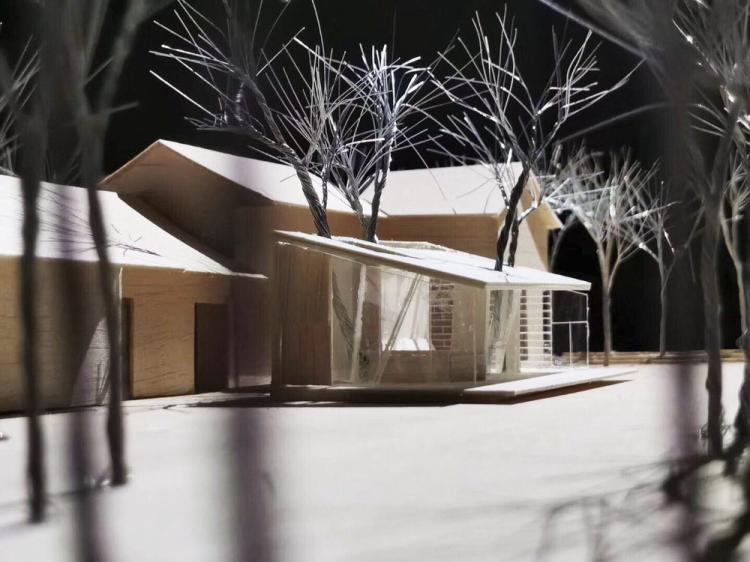 BIM建筑|南昌市八一公园梁书美术馆改造/XAA建筑事务所