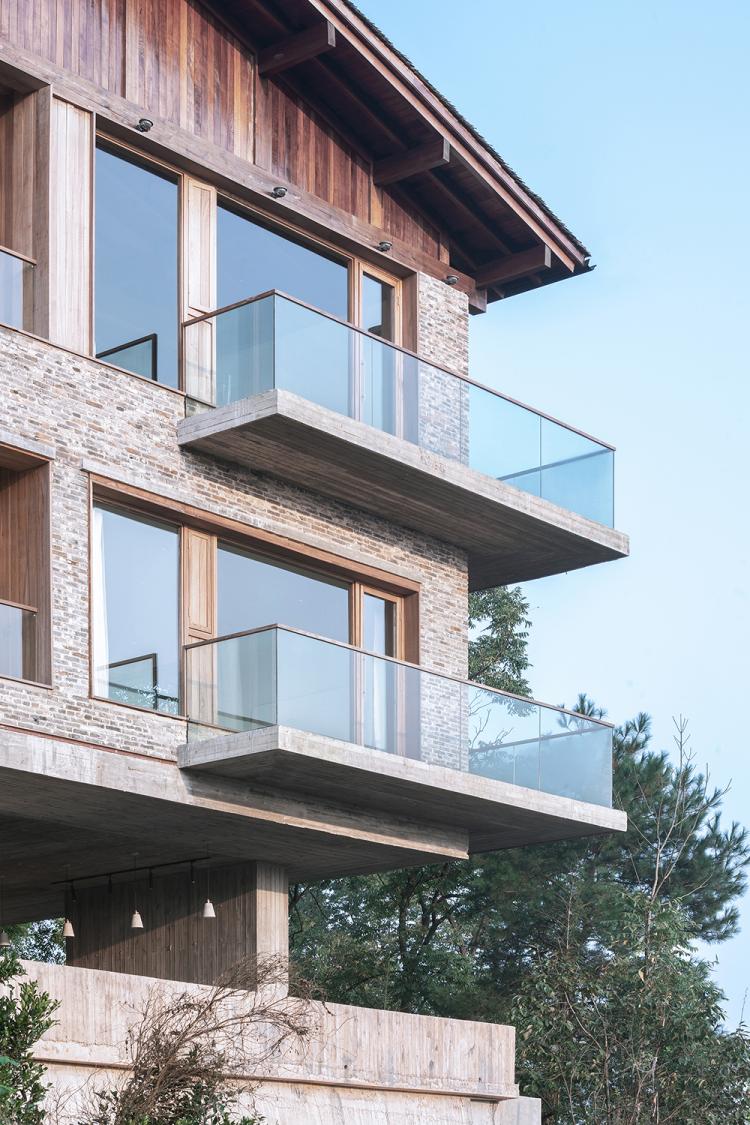 BIM建筑|马儿山村·林语山房民宿酒店，湖南，张家界 / 尌林建筑设计事务所