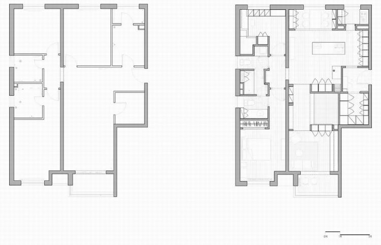 BIM建筑|叠宅：高老师家1#/金秋野建筑工作室